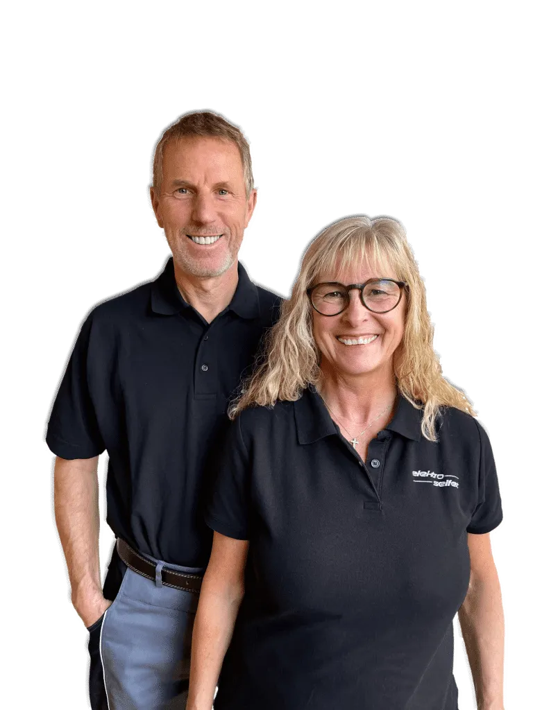 Karsten und Daniela Seifert, Inhaber von Elektro Seifert